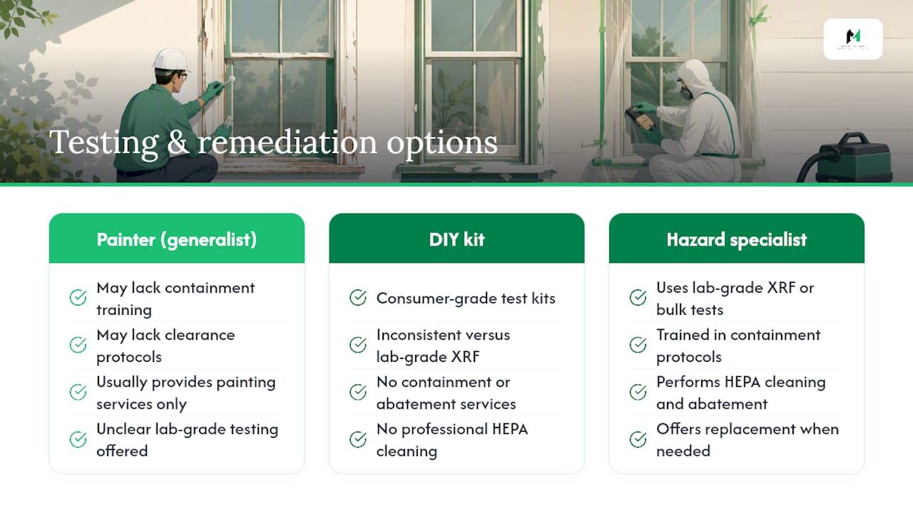 Getting your windows tested and remediated properly — overview diagram