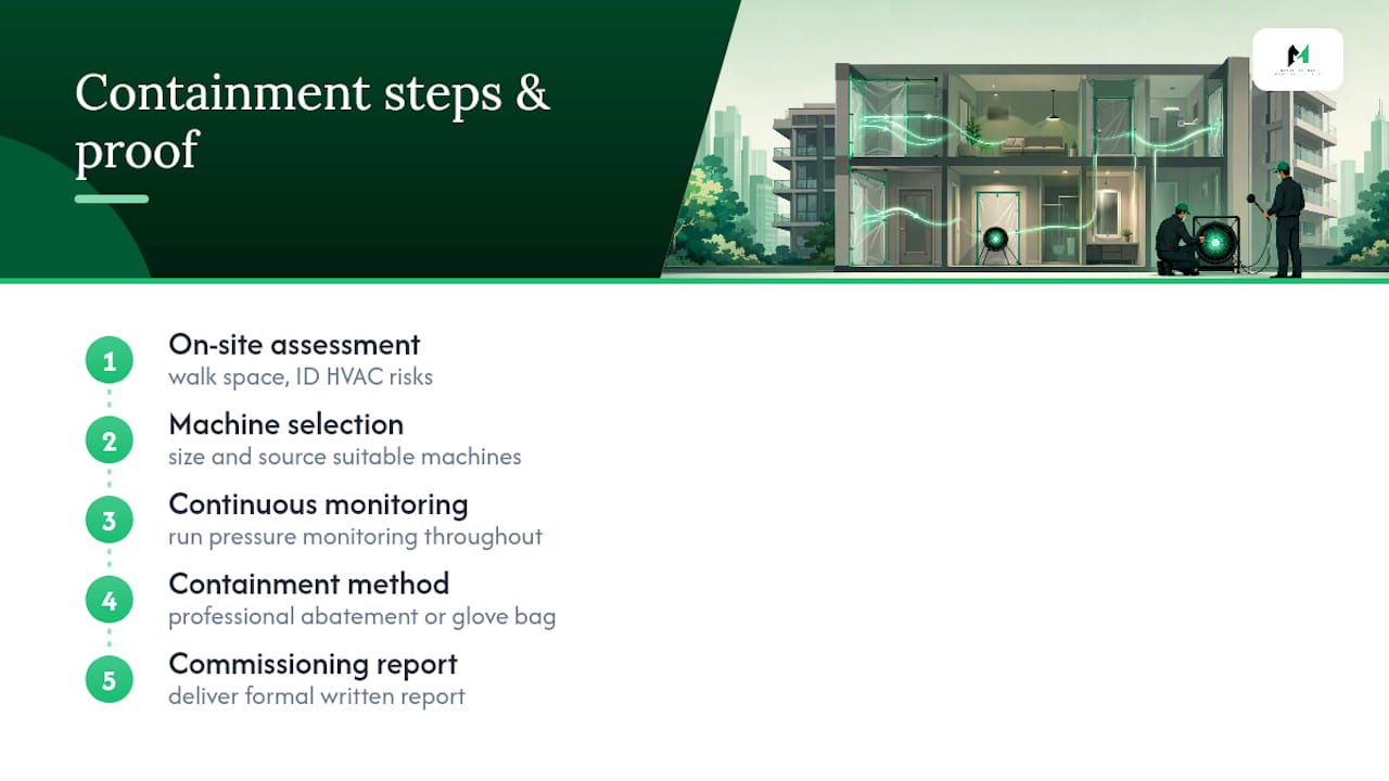 Containment done right, with the appropriate paperwork to prove it — overview diagram